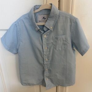 Southbound Boy’s Performance Light Blue Button-Down Shirt